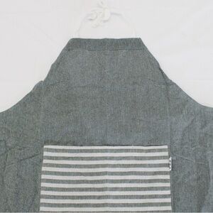NWT, Sembla Handwoven Cotton Striped Tie Cooking Apron, One Size